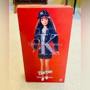 Mattel Calvin Klein Jeans Barbie bloomingdale's unopened 1996 Limited Edition